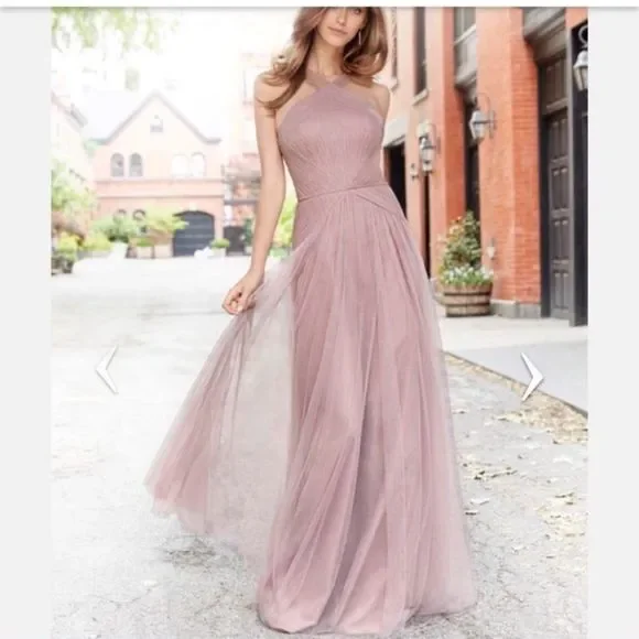 Hayley Paige Gray Formal Dress - Picture 3 of 5